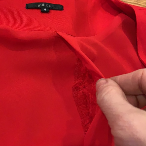 LF Cropped Red Blazer - Picture 7 of 11